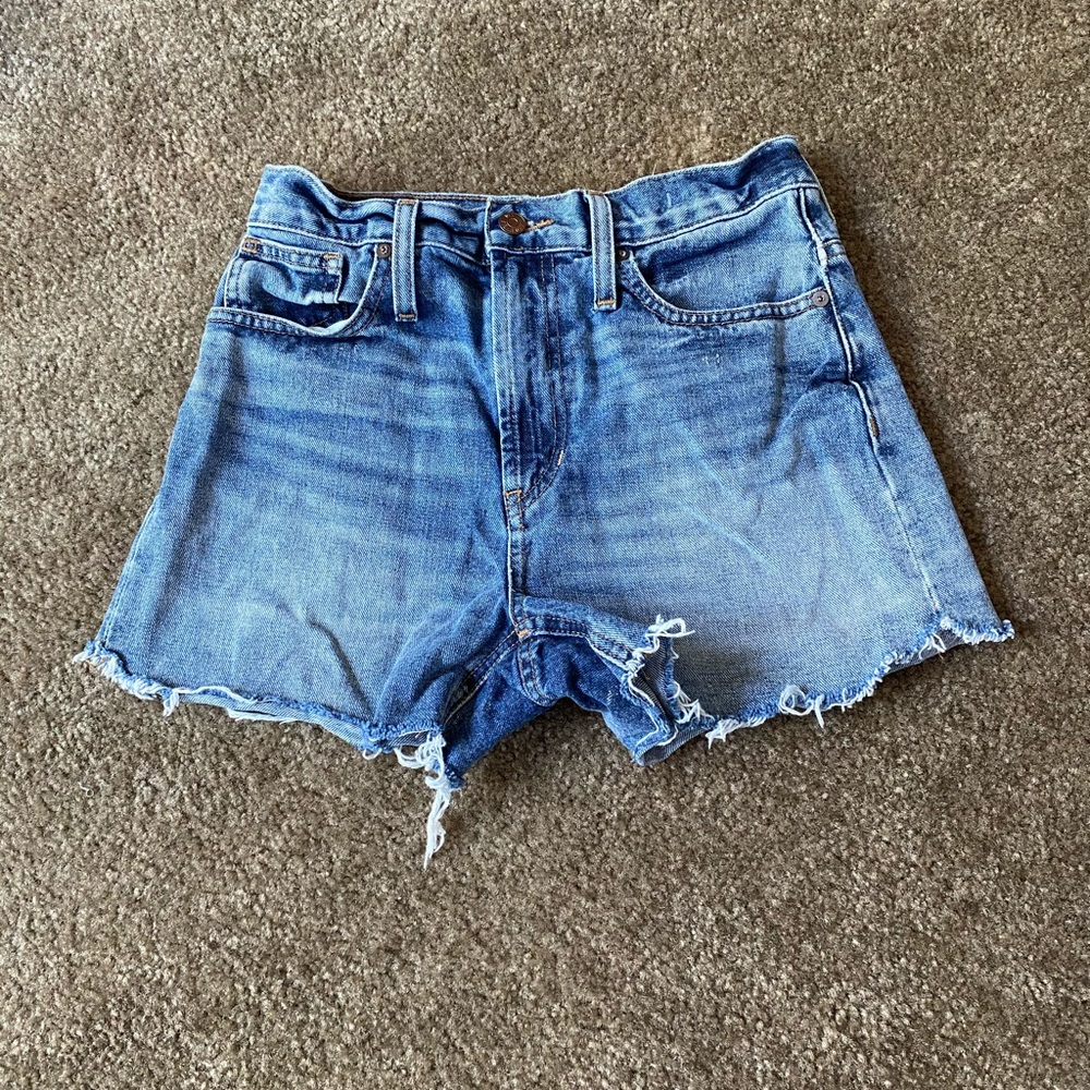 madewell denim shorts